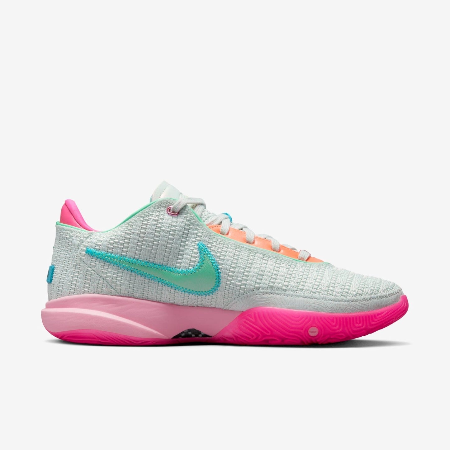Tênis Nike LeBron XX Rosa e Verde