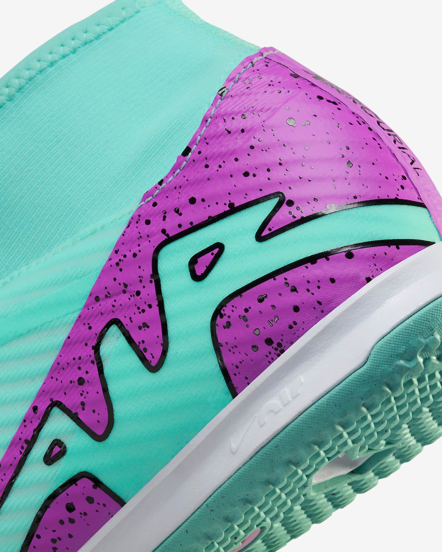 Chuteira Futsal Nike Mercurial Superfly 9 Academy Hiper Turquesa
