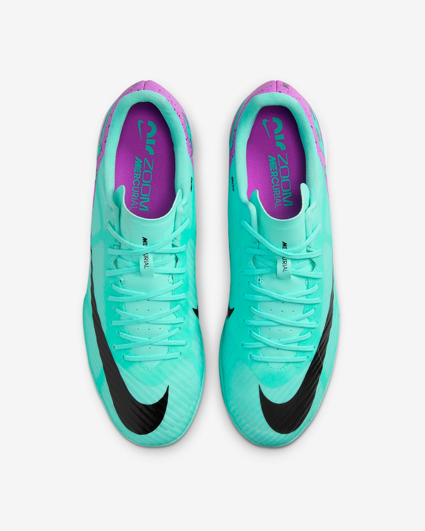 Chuteira Futsal Nike Mercurial Vapor 15 Academy Hiper Turquesa