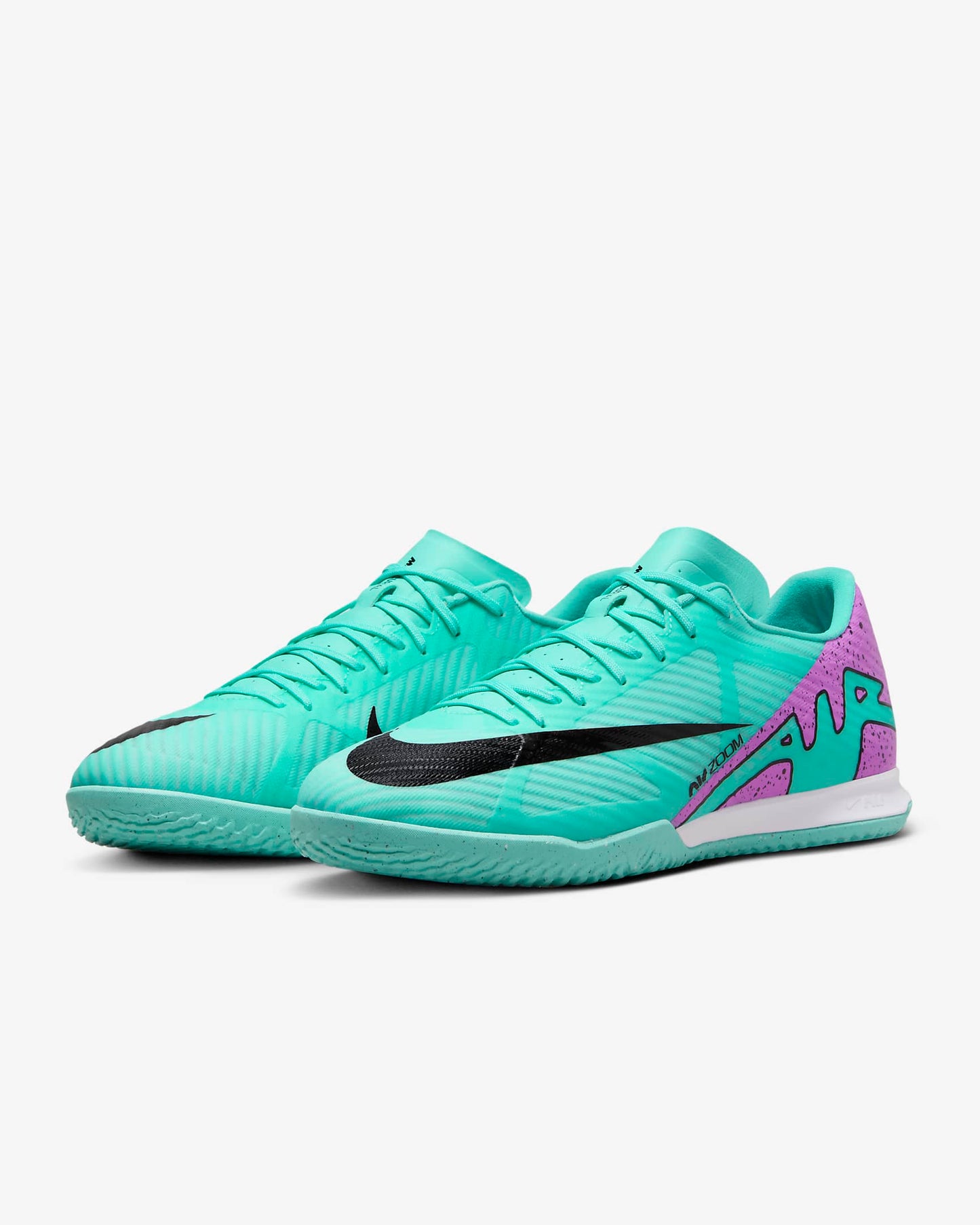 Chuteira Futsal Nike Mercurial Vapor 15 Academy Hiper Turquesa