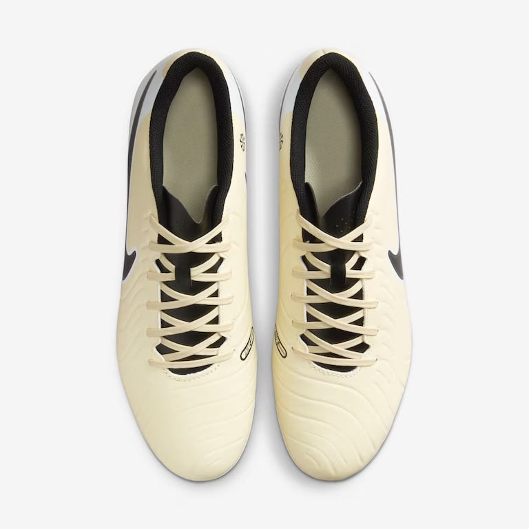 Chuteira Campo Nike Tiempo 10 Club Bege