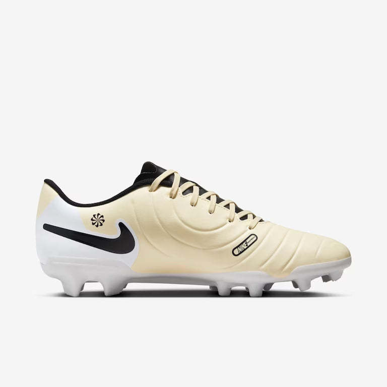 Chuteira Campo Nike Tiempo 10 Club Bege