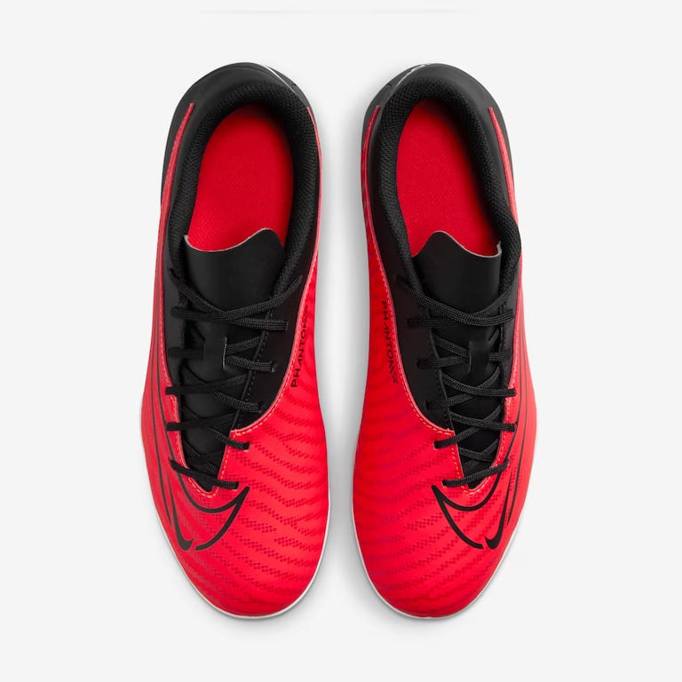 Chuteira Campo Nike Phantom GX Club Vermelha