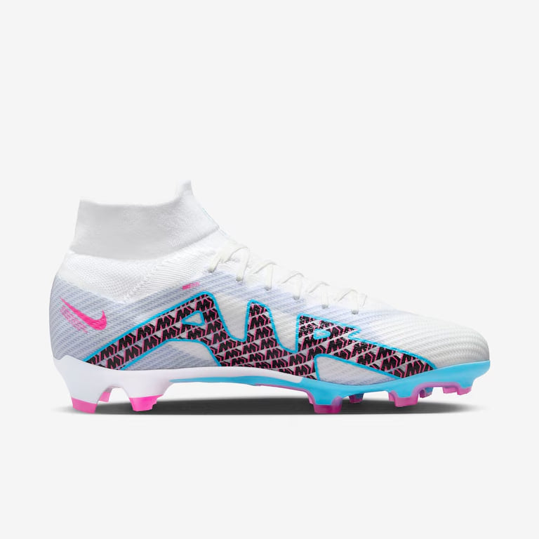 Chuteira Campo Nike Mercurial Superfly 9 Pro Branca