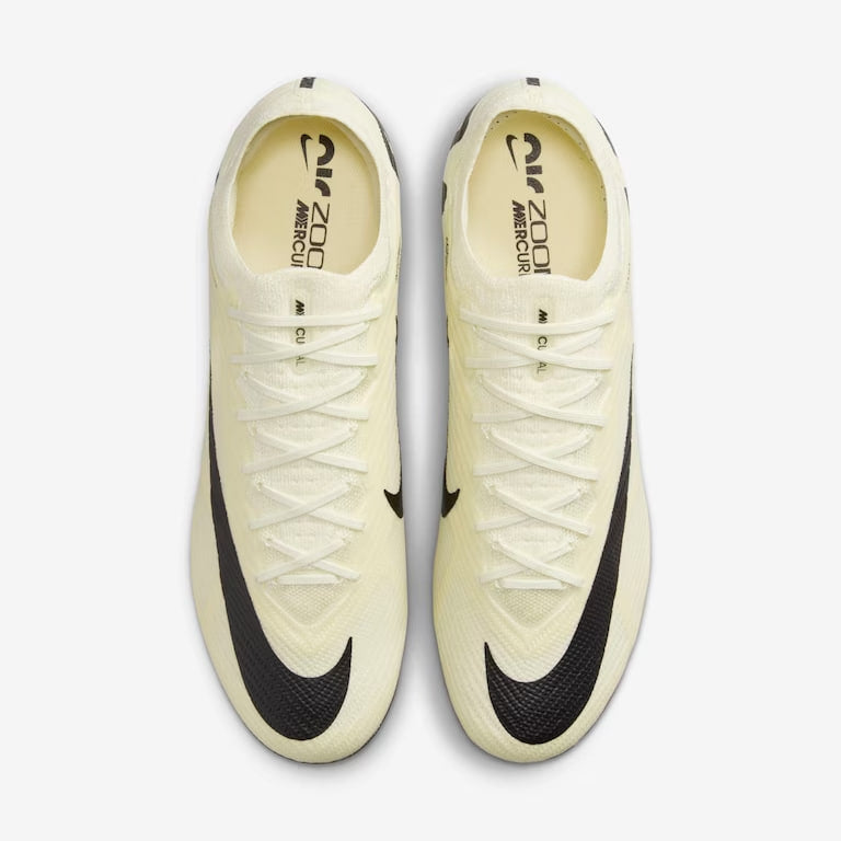 Chuteira Campo Nike Mercurial Vapor 15 Pro Bege