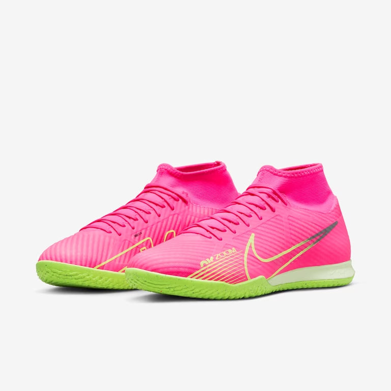 Chuteira Futsal Nike Mercurial Superfly 9 Academy Rosa