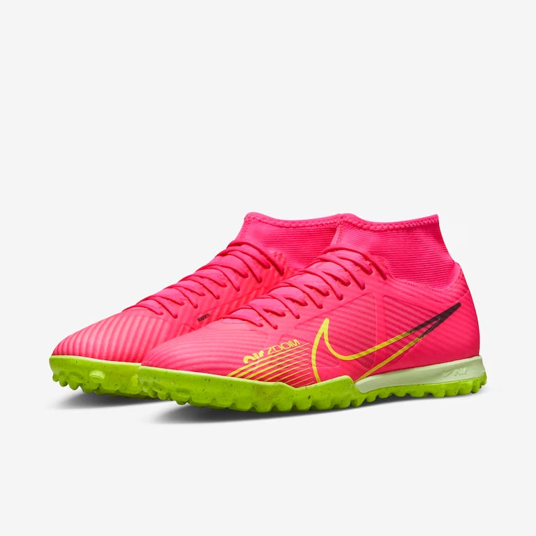 Chuteira Society Nike Zoom Mercurial Superfly 9 Academy Rosa
