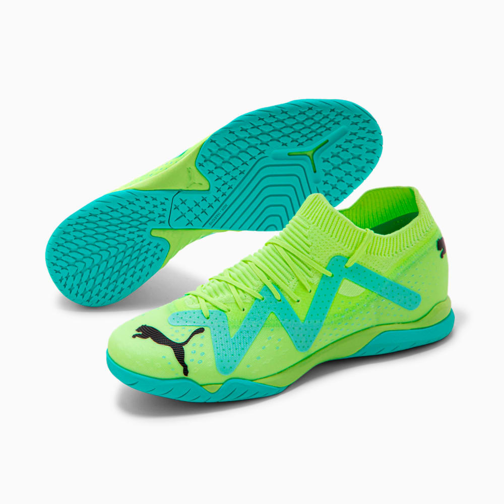 Chuteira Futsal Puma Future Match It Verde