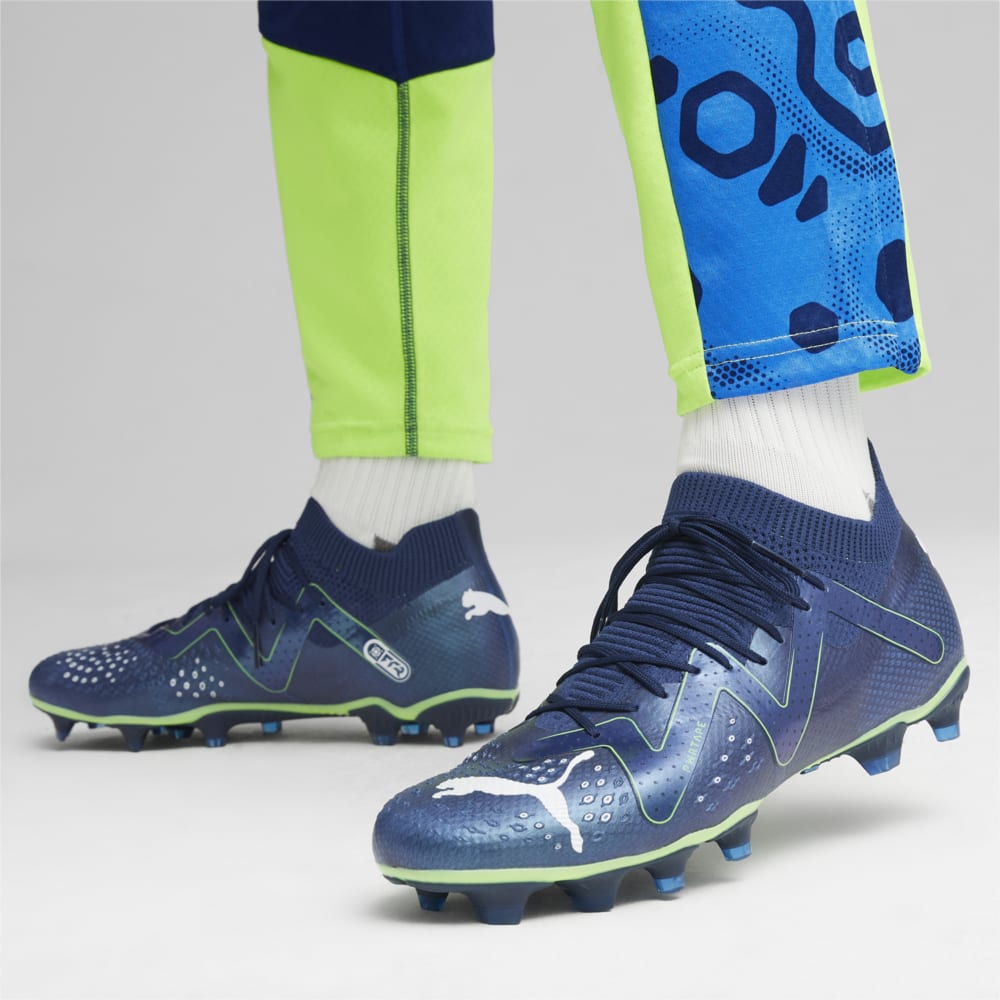 Chuteira Campo Puma Future Pro Azul