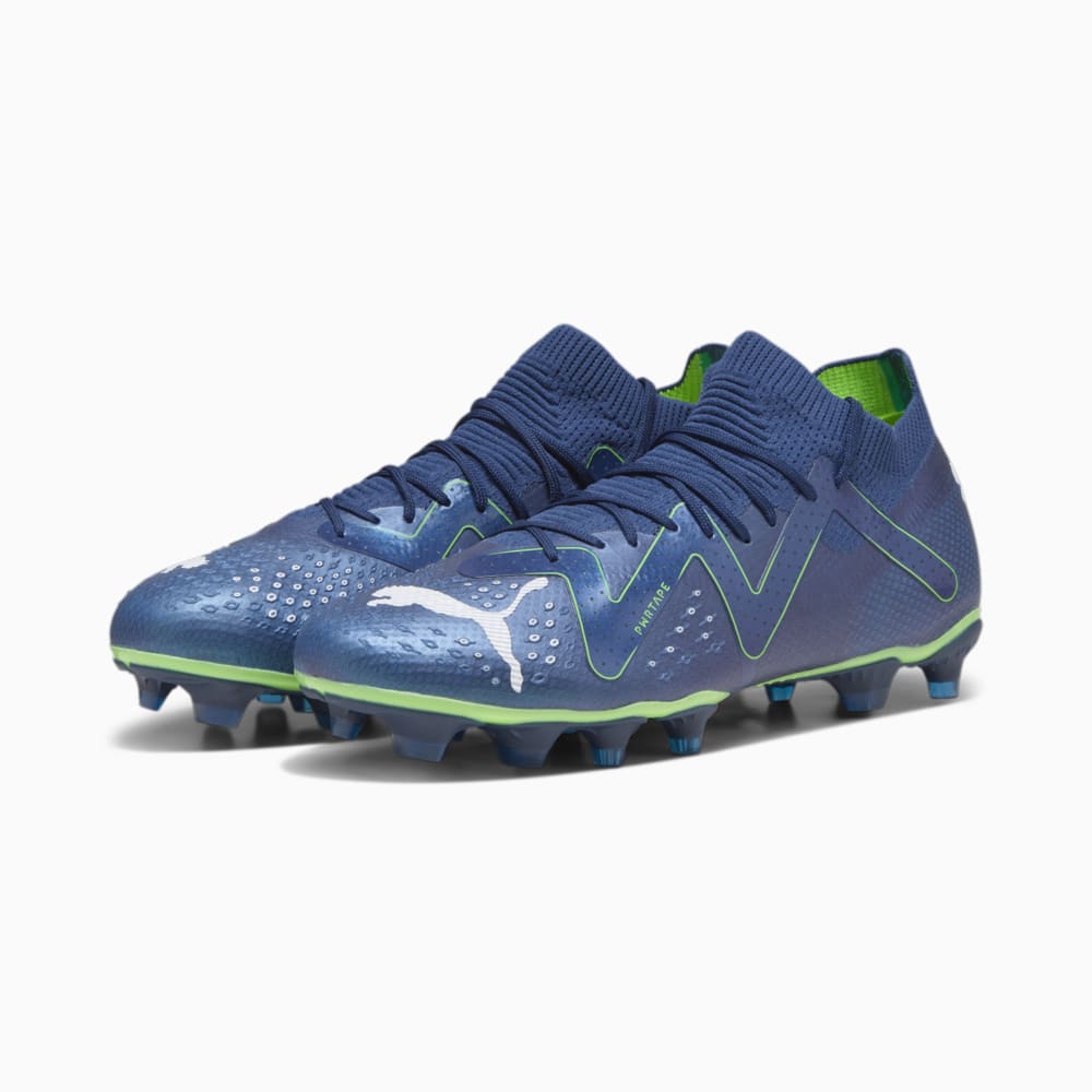 Chuteira Campo Puma Future Pro Azul