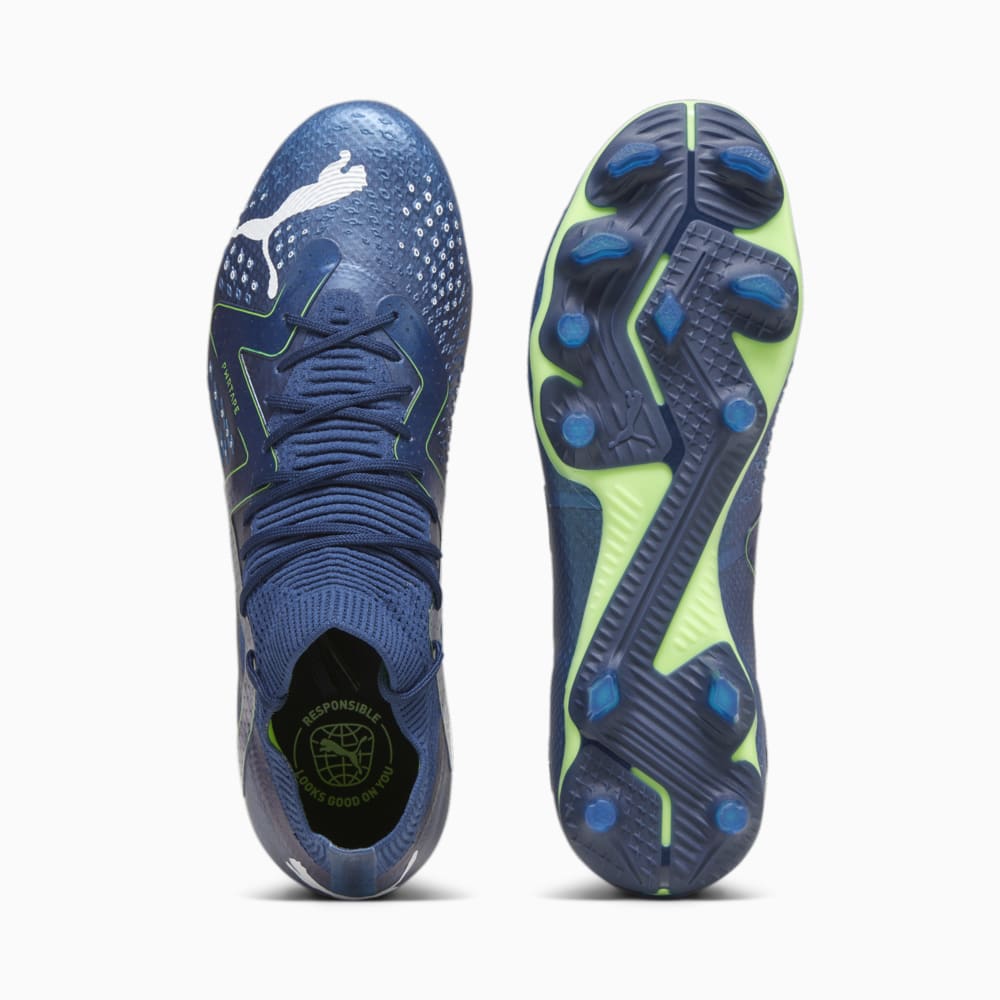 Chuteira Campo Puma Future Pro Azul