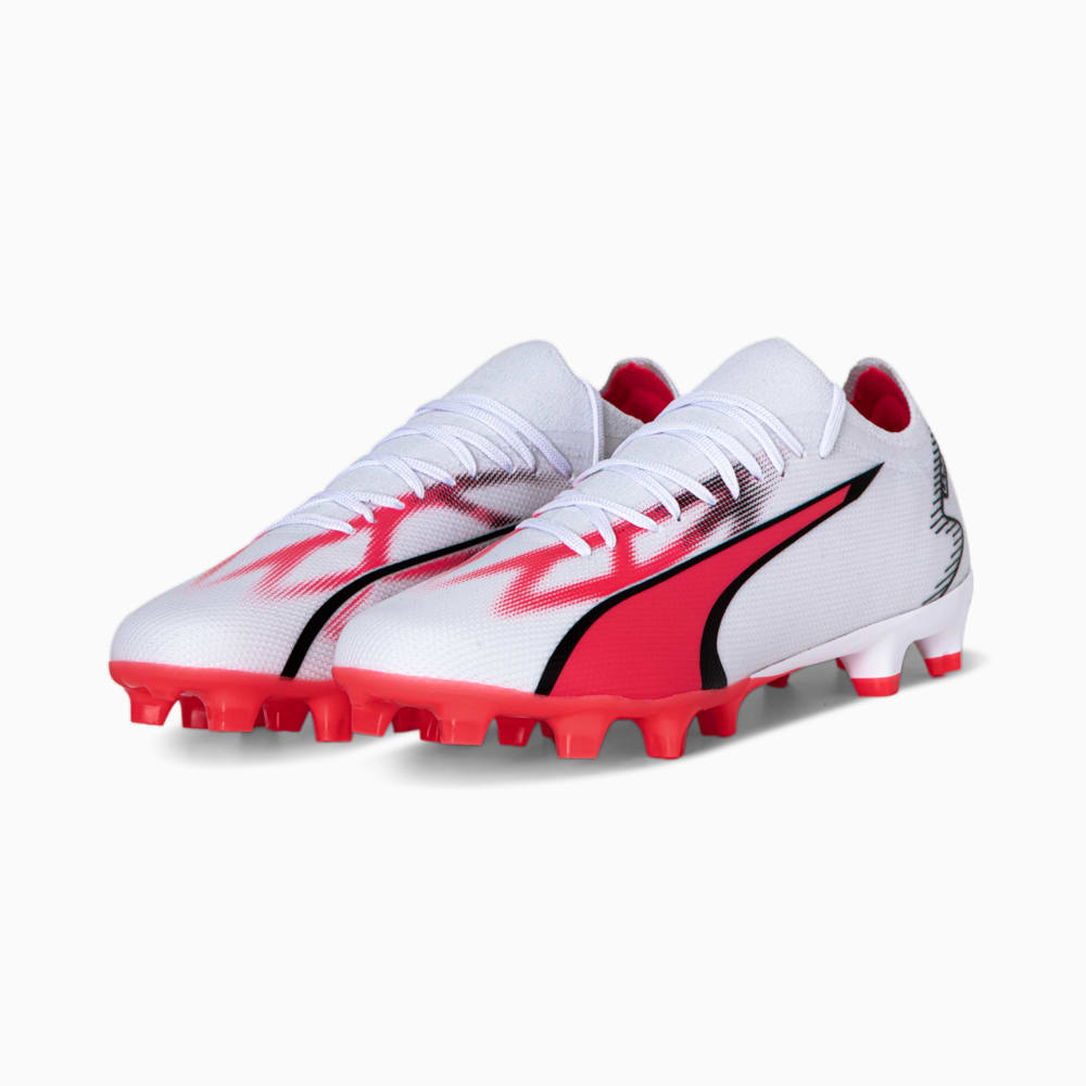 Chuteira Campo Puma Ultra Match Fg/Ag Bdp Branca