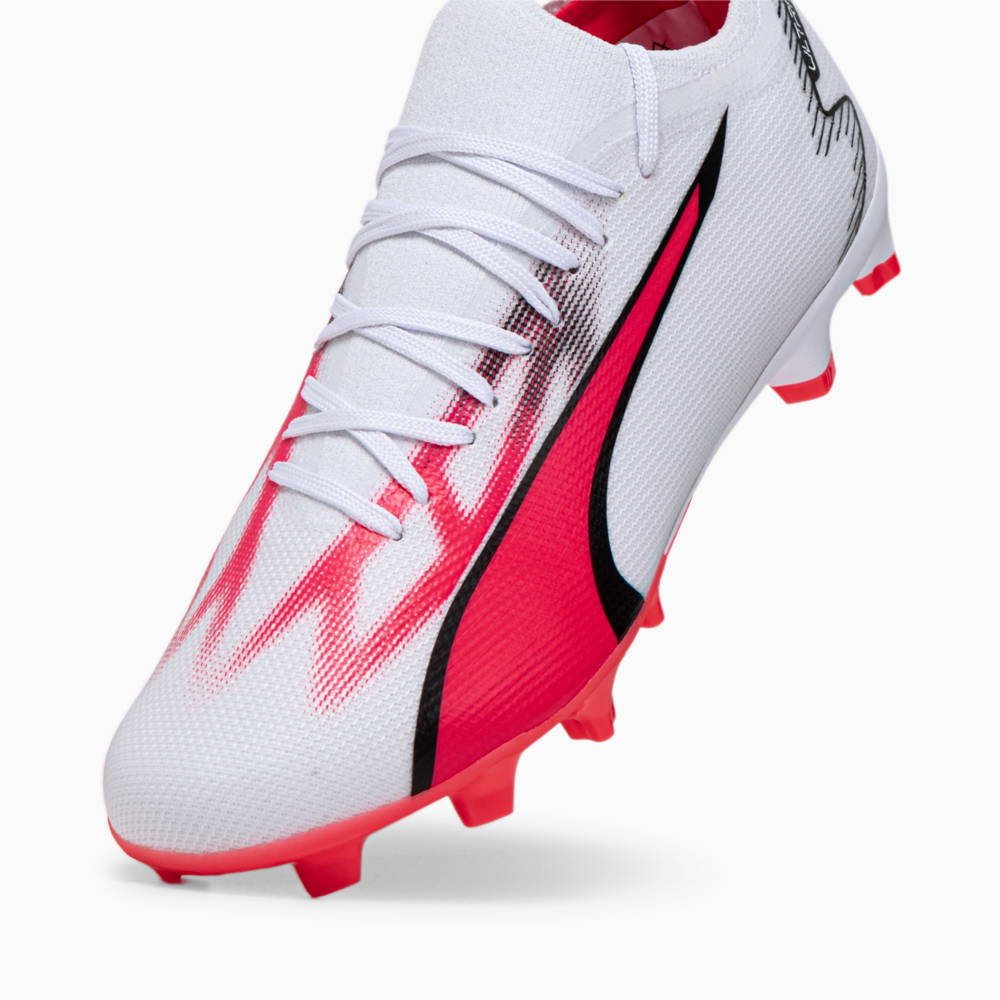 Chuteira Campo Puma Ultra Match Fg/Ag Bdp Branca