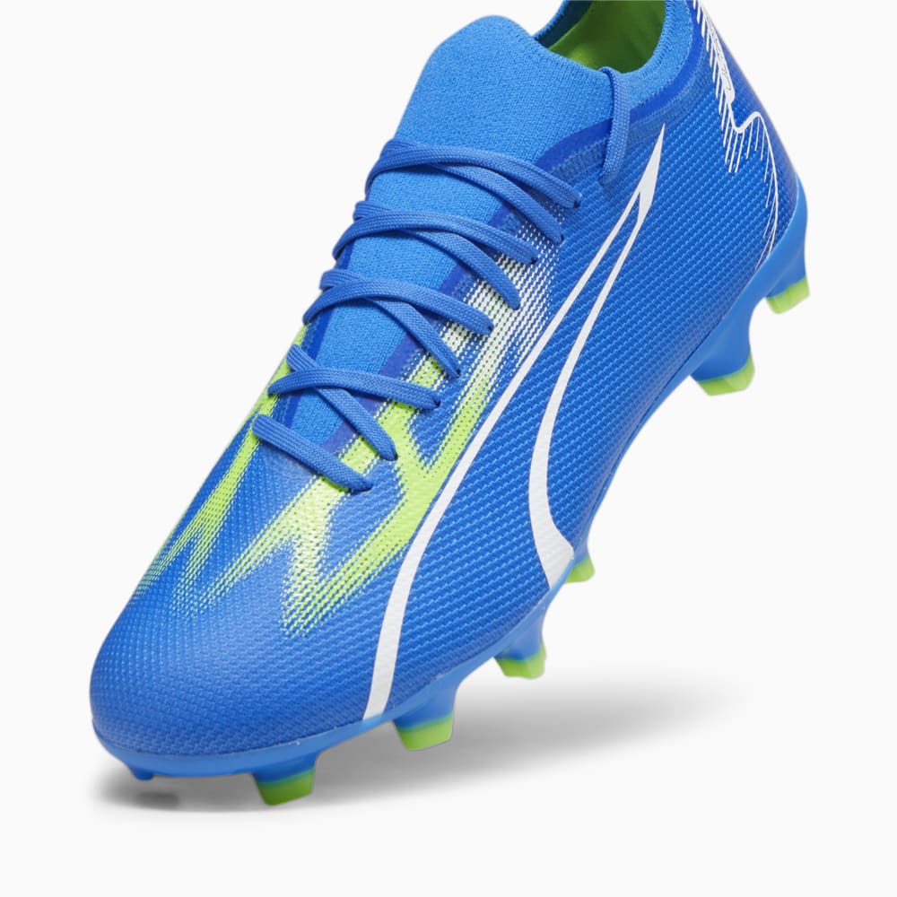 Chuteira Campo Puma Ultra Match Fg/Ag Bdp Azul