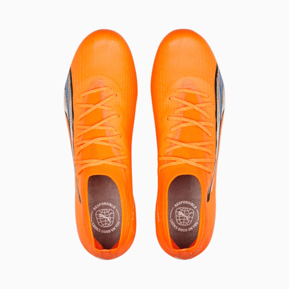 Chuteira Campo Puma Ultra Ultimate Laranja