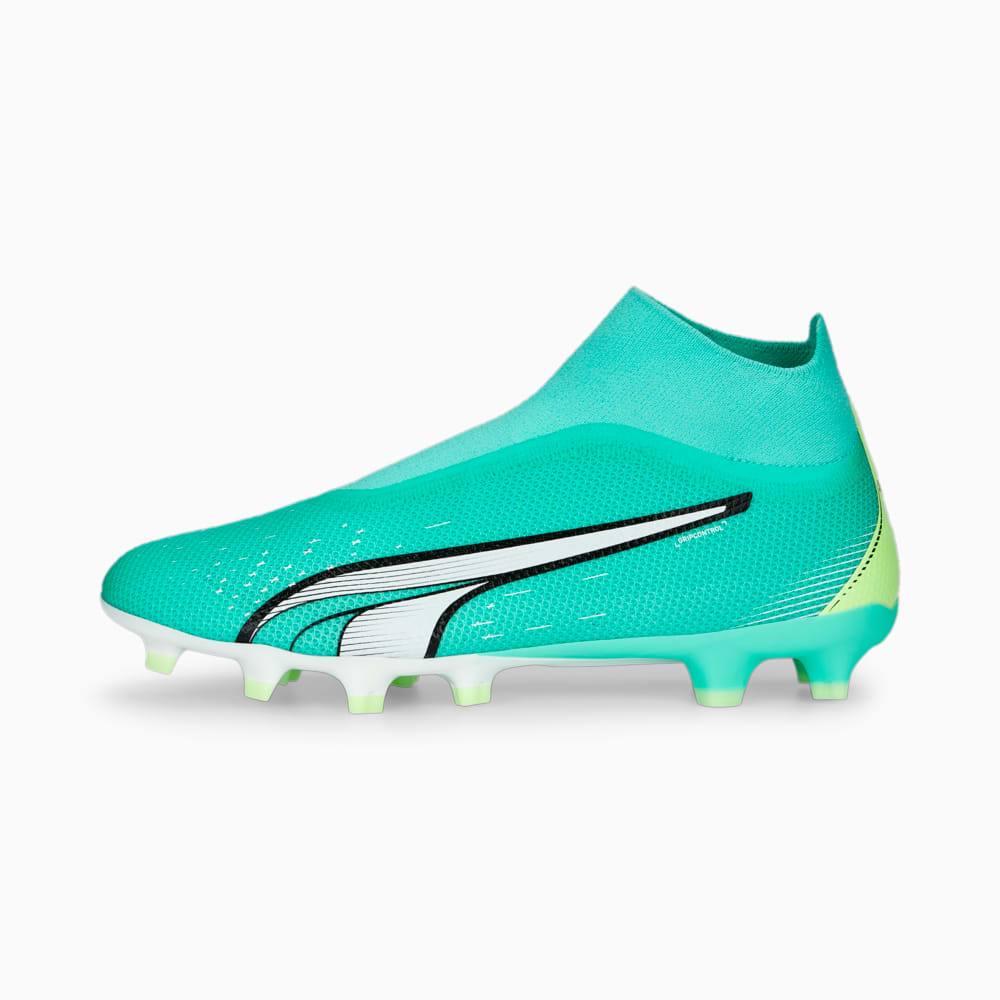 Chuteira Campo Puma Ultra Match+ LL Verde Marinho