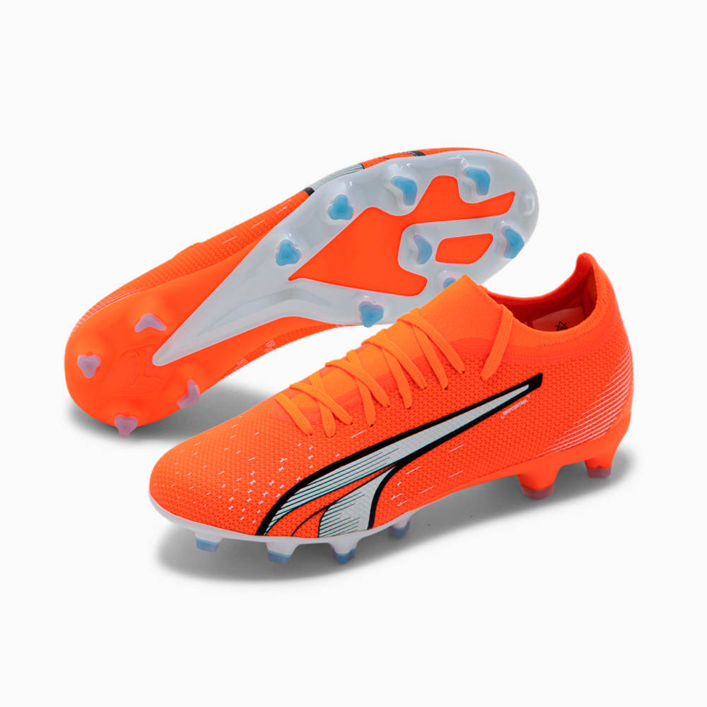 Chuteira Campo Puma Ultra Match Laranja