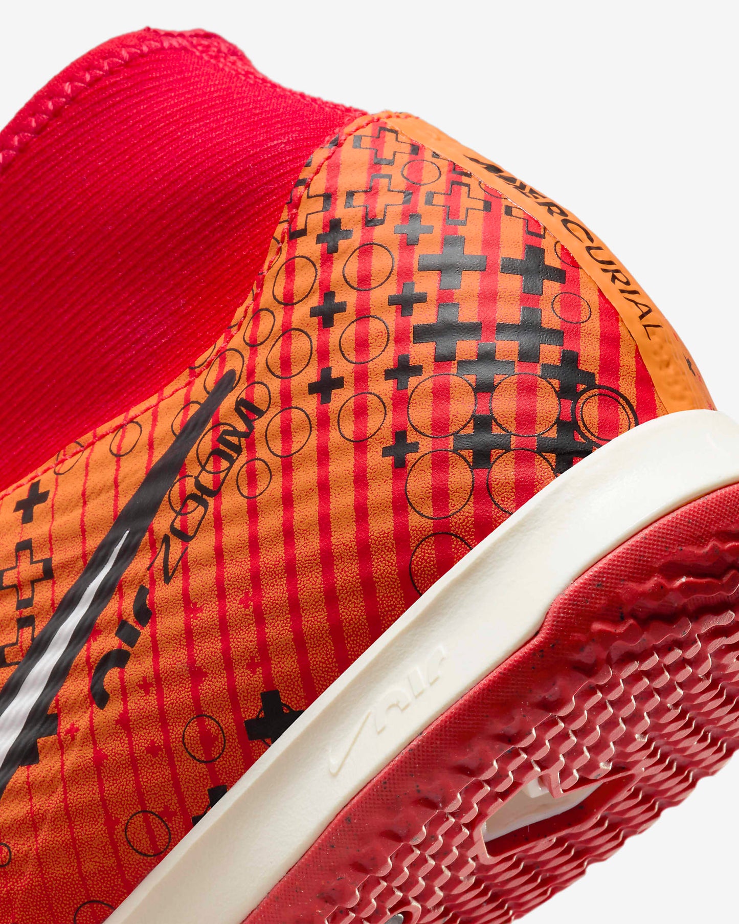 Chuteira Futsal Nike Mercurial Superfly 9 Academy Carmesim Claro