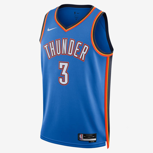 Regata Nike Oklahoma City Thunder 2022/23 Icon Edition Masculina