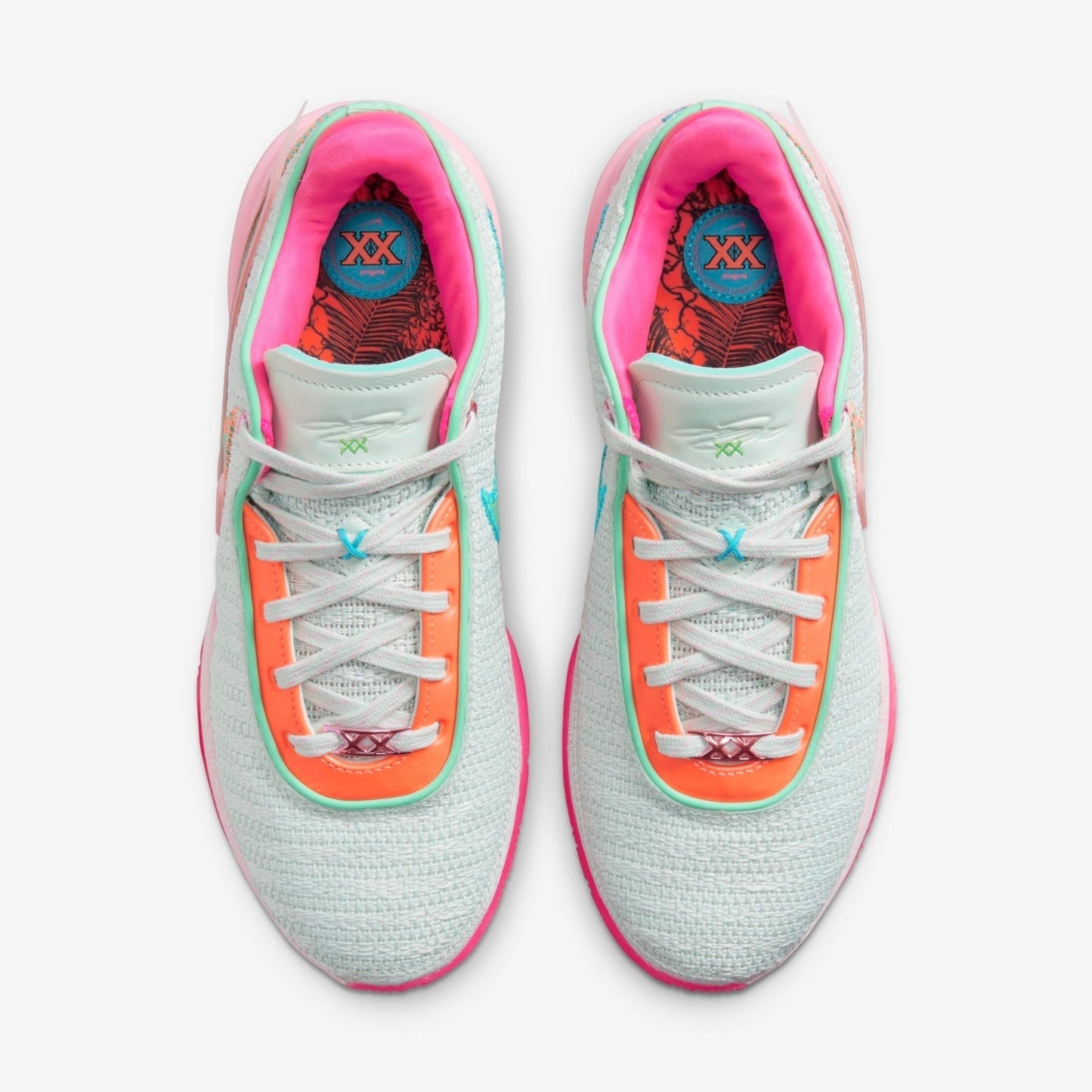 Tênis Nike LeBron XX Rosa e Verde