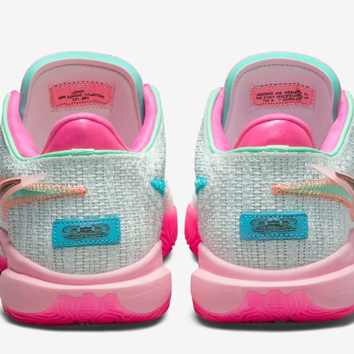 Tênis Nike LeBron XX Rosa e Verde
