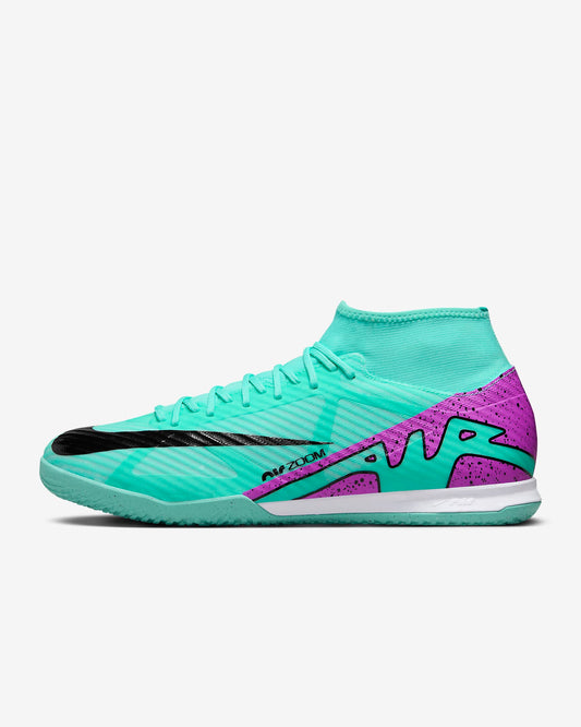 Chuteira Futsal Nike Mercurial Superfly 9 Academy Hiper Turquesa