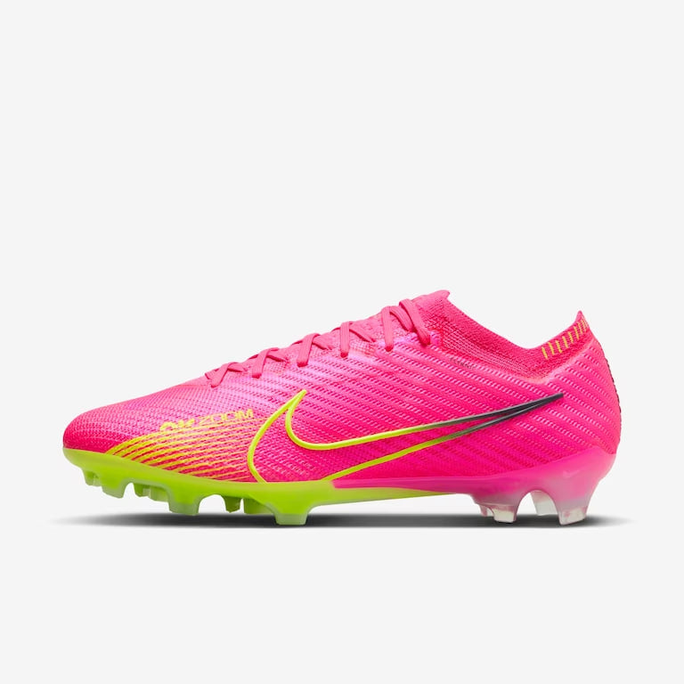 Chuteira Campo Nike Mercurial Vapor 15 Pro Rosa