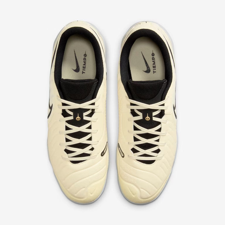 Chuteira Futsal Nike Tiempo 10 Academy Bege