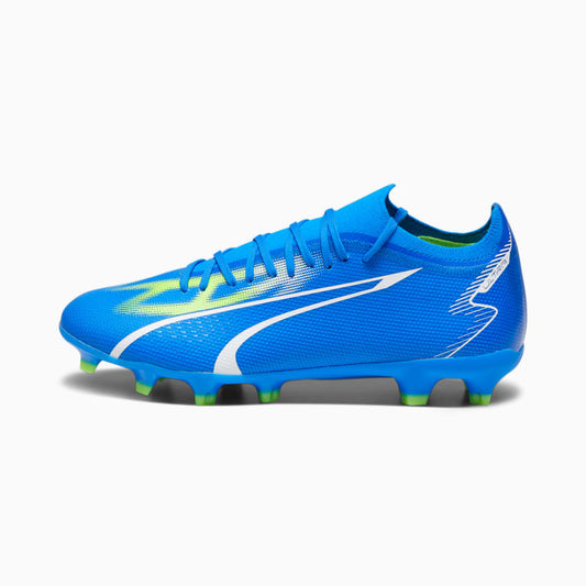 Chuteira Campo Puma Ultra Match Fg/Ag Bdp Azul